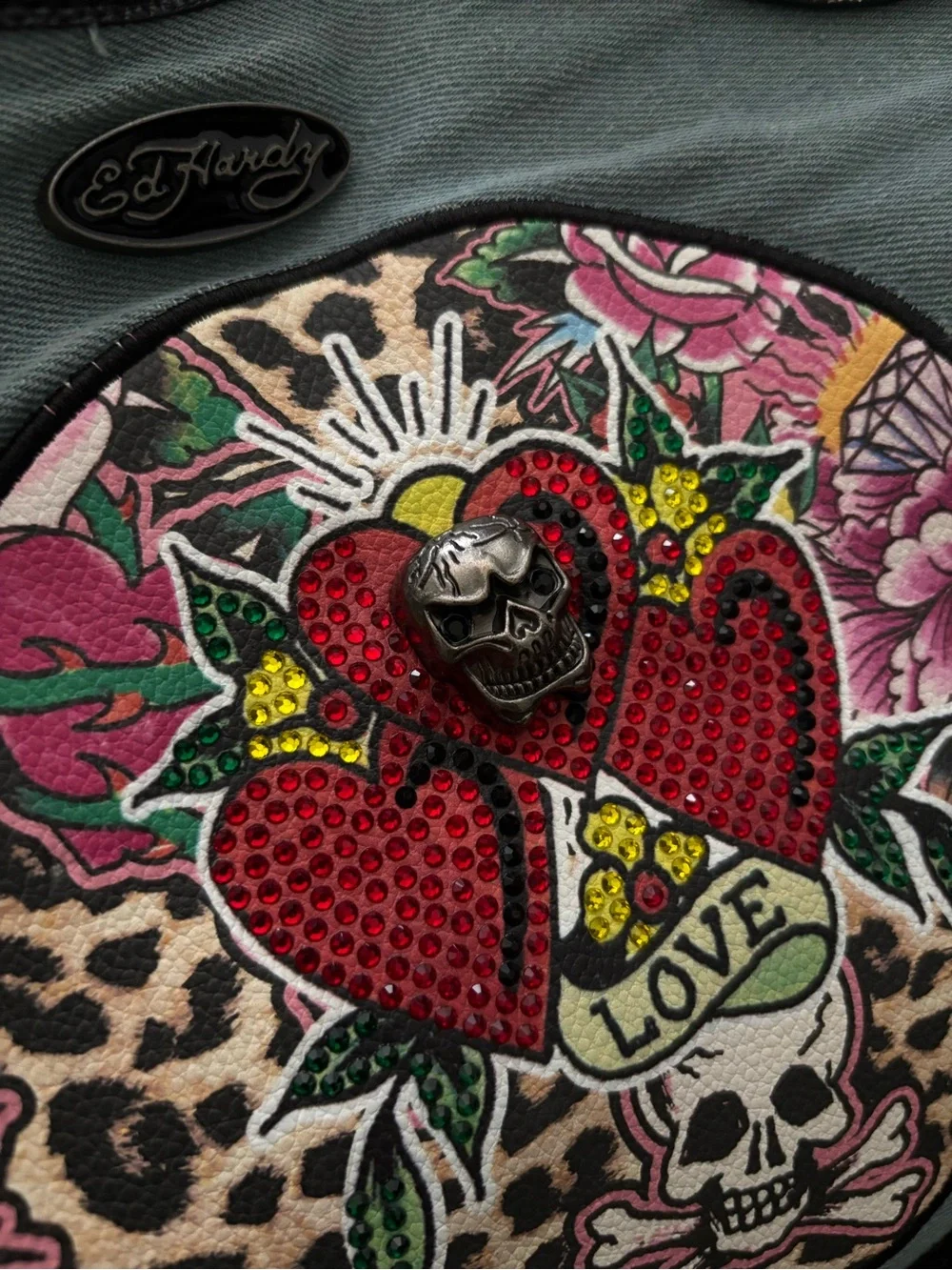 Ed Hardy Tote Bag (Authentic)